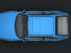 vw corrado vr6 95 Model 3D