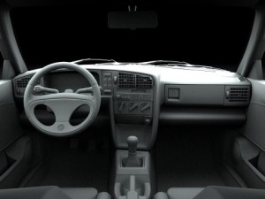 vw corrado vr6 95 Model 3D