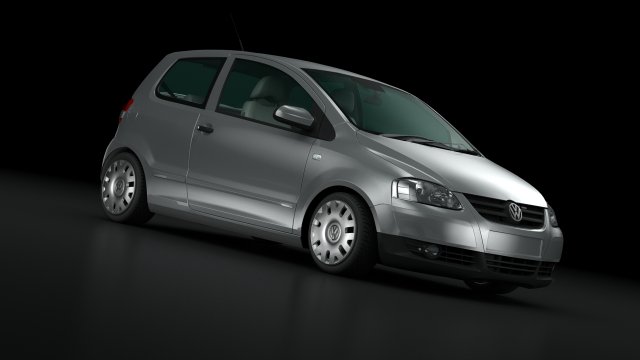 vw fox 2011 Modello 3D .c4d .max .obj .3ds .fbx .stl .blend 