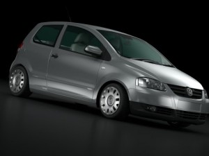 vw fox 2011 3D Модель