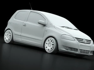 vw raposa 2011 Modelo 3D