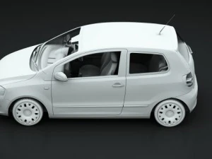 vw raposa 2011 Modelo 3D
