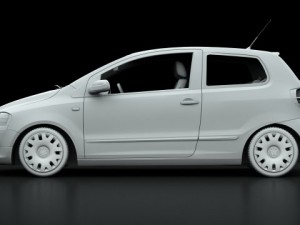 vw fox 2011 Modello 3D