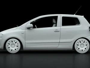 vw raposa 2011 Modelo 3D