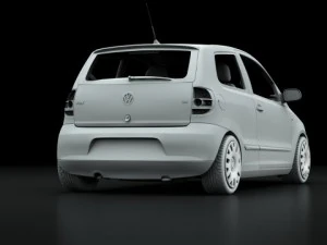 vw raposa 2011 Modelo 3D