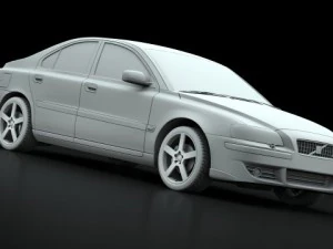 volvo s60 r 2004 3D Model