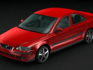 volvo s60 r 2004 3D Model