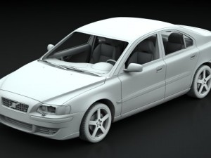 volvo s60 r 2004 3D मॉडल
