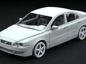 volvo s60 r 2004 3D Model