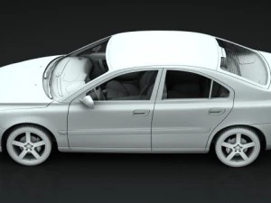 volvo s60 r 2004 3D Model