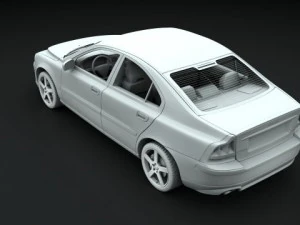 volvo s60 r 2004 3D Model