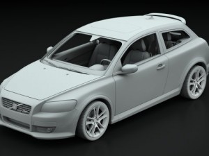 volvo c30 rdesign 09 3D Model