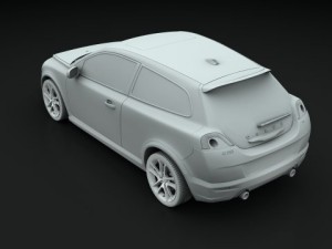 volvo c30 rdesign 09 3D Model