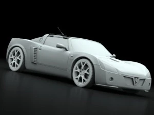 opel vauxhall vx220 2004 3D Model