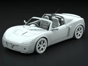 opel vauxhall vx220 2004 3D Model
