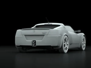 opel vauxhall vx220 2004 3D Model
