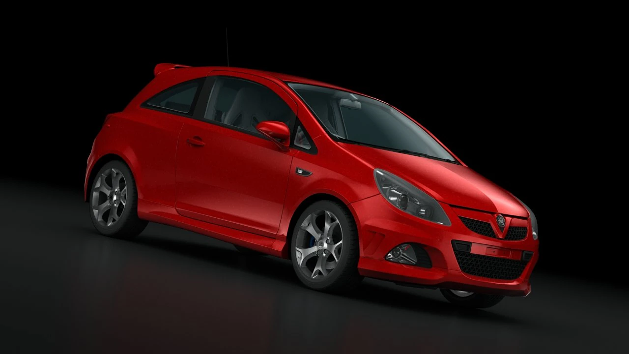 opel vauxhall corsa vxr 2009 3D Model .c4d .max .obj .3ds .fbx .stl .blend 