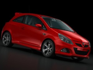 opel vauxhall corsa vxr 2009 3D Модель