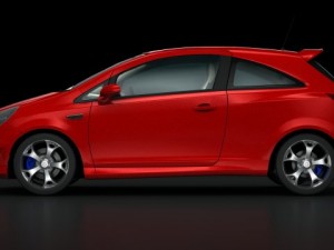 opel vauxhall corsa vxr 2009 3Dモデル