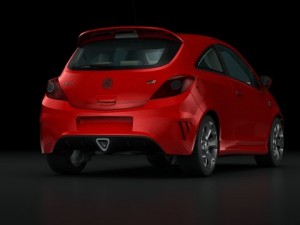opel vauxhall corsa vxr 2009 3Dモデル