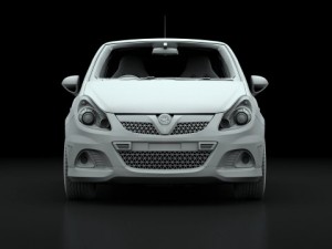 opel vauxhall corsa vxr 2009 3Dモデル
