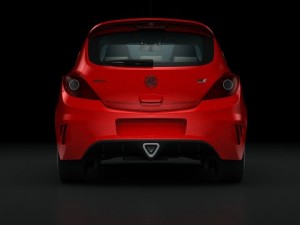 opel vauxhall corsa vxr 2009 3Dモデル