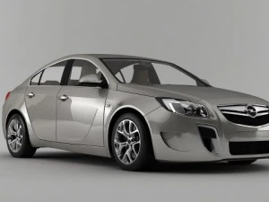 opel insignia opc 2012 Modello 3D