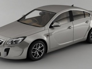 opel insignia opc 2012 Modelo 3D