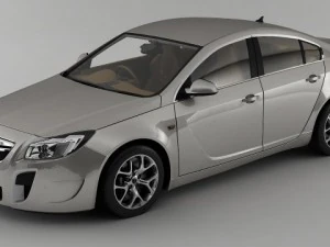 opel insignia opc 2012 3D Model