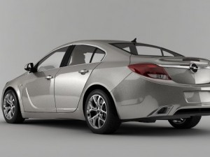 opel insignia opc 2012 Modelo 3D