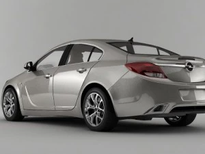 opel insignia opc 2012 3D Model