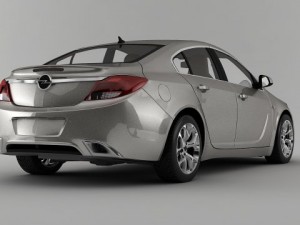 opel insignia opc 2012 Modelo 3D