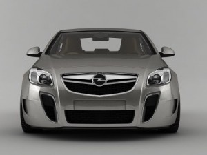 opel insignia opc 2012 Modelo 3D