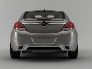 opel insignia opc 2012 Modelo 3D