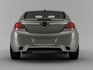 opel insignia opc 2012 3D Model