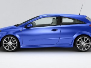 vauxhall astra vxr 2011 Model 3D