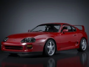 toyota supra 1998 Modello 3D
