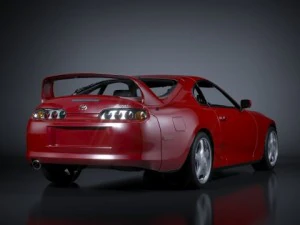 toyota supra 1998 3D Model