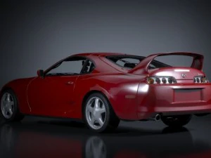 toyota supra 1998 3D Model