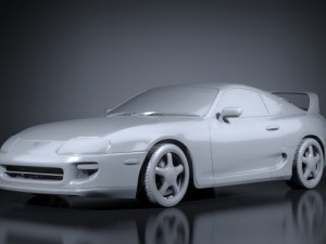 toyota supra 1998 3D Модель