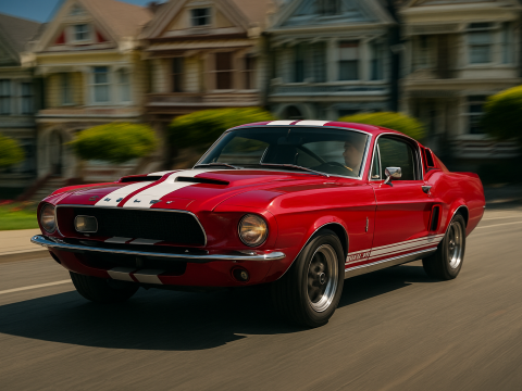 Shelby 500kr 68 3Dモデル