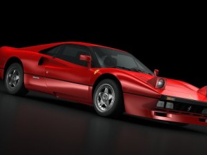 ferrari gto 1984 3D Модель