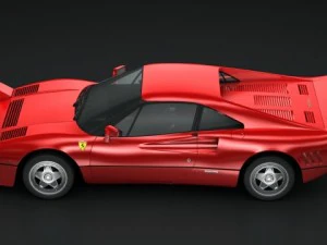ferrari gto 1984 3D Model