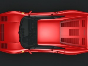 ferrari gto 1984 3Dモデル