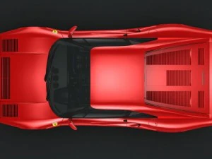 ferrari gto 1984 3D Model