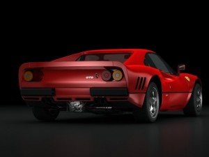 ferrari gto 1984 3Dモデル
