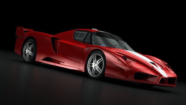 ferrari fxx 05 3D 模型 .c4d .max .obj .3ds .fbx .stl .blend 