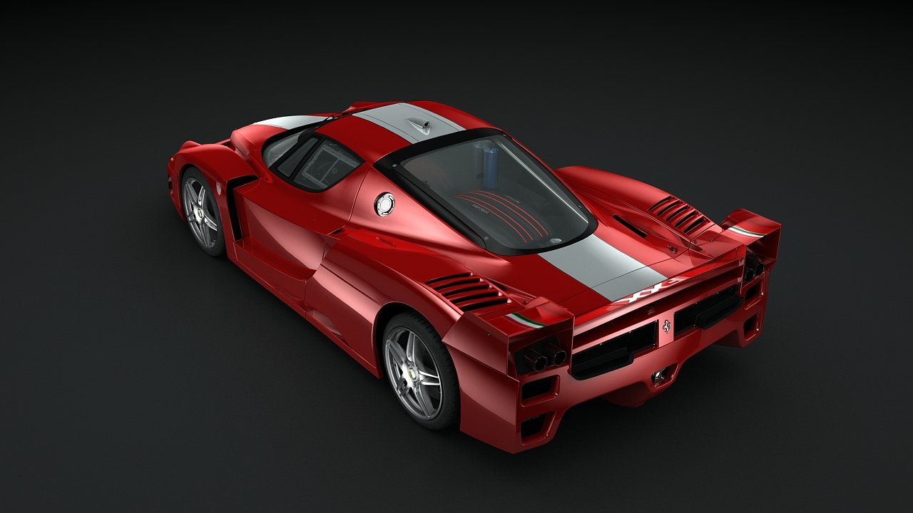 3d models sport. Ferrari FXX.