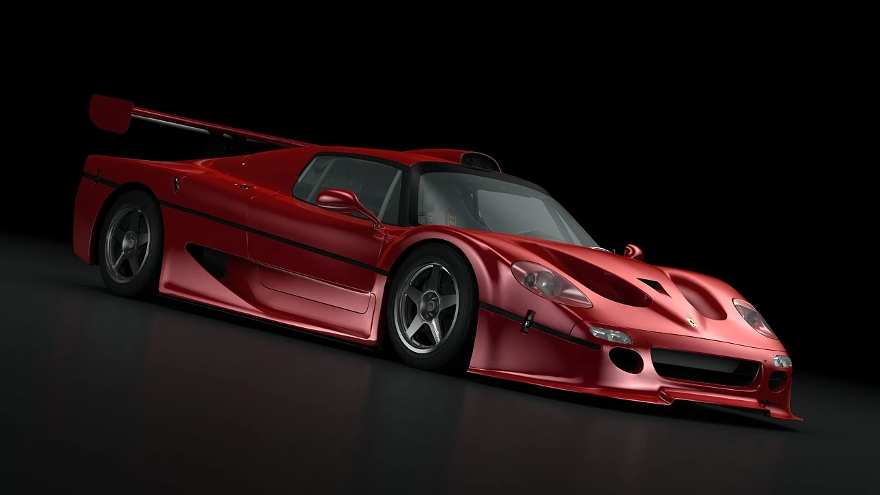 ferrari f50gt 1996 3D Model .c4d .max .obj .3ds .fbx .stl .blend 