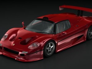 ferrari f50gt 1996 3D Model